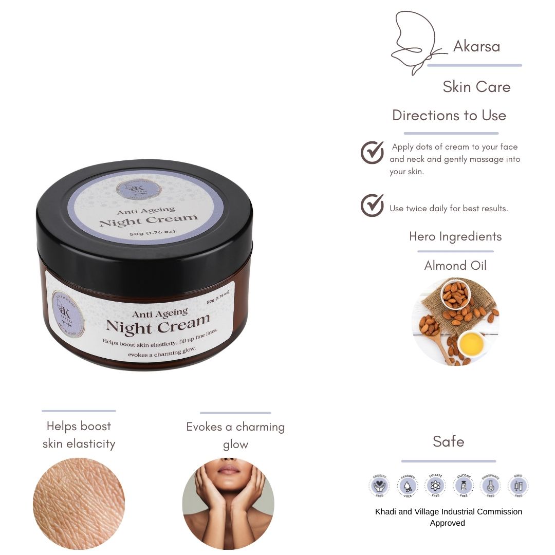 Night Cream With Antiageing