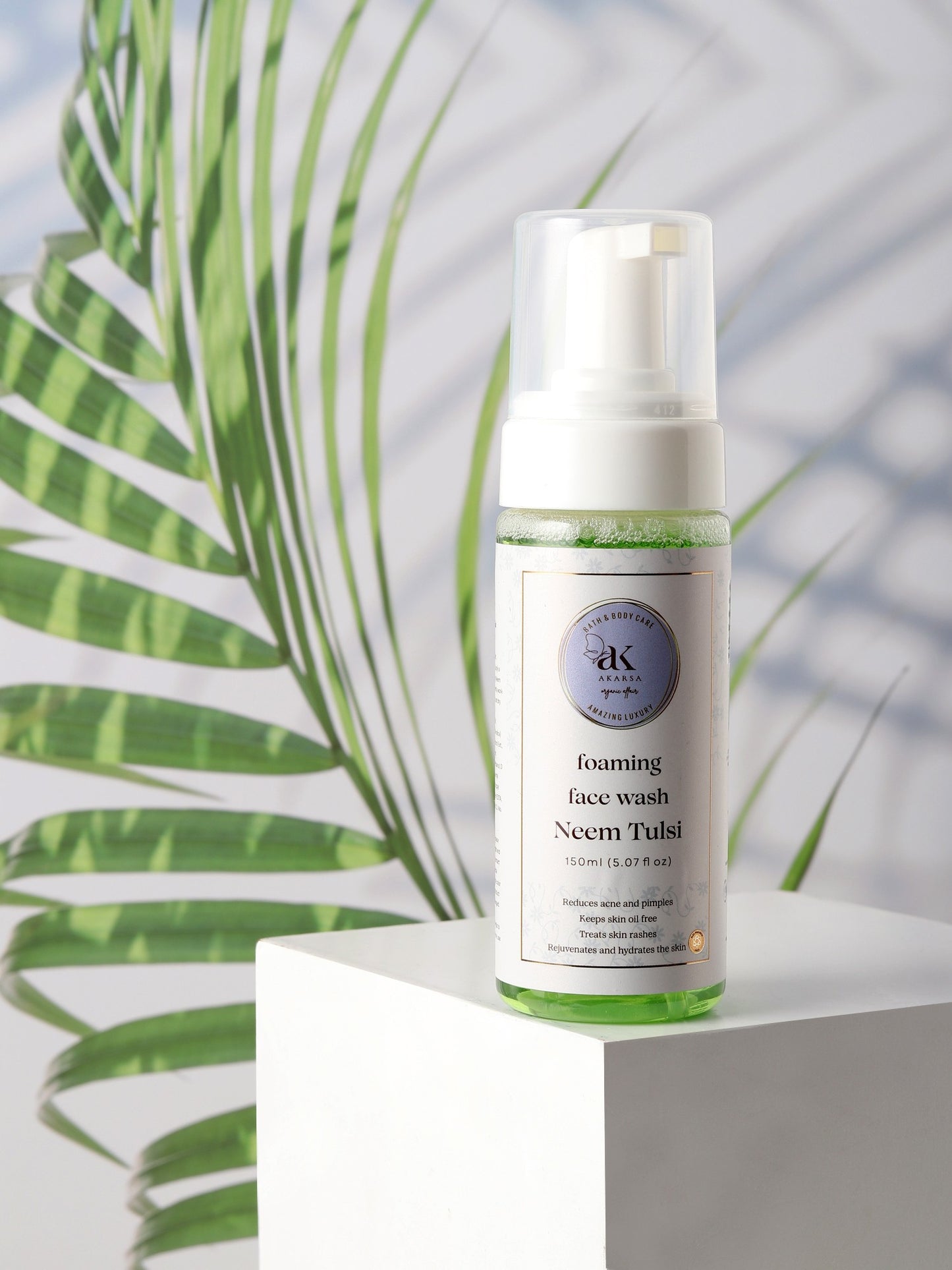 Foam Face Wash Neem Tulsi