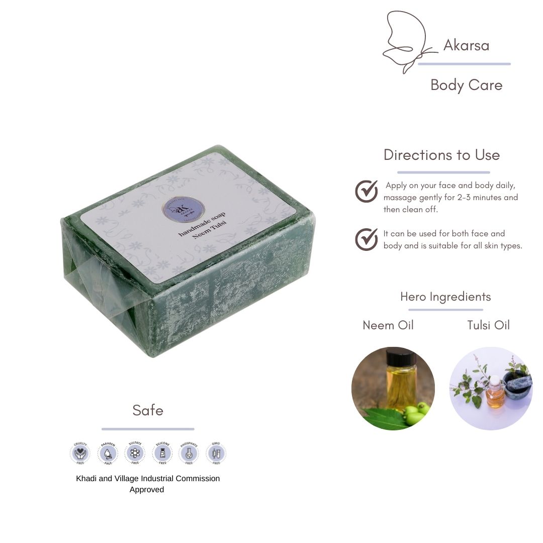 Neem Tulsi Handmade Soap