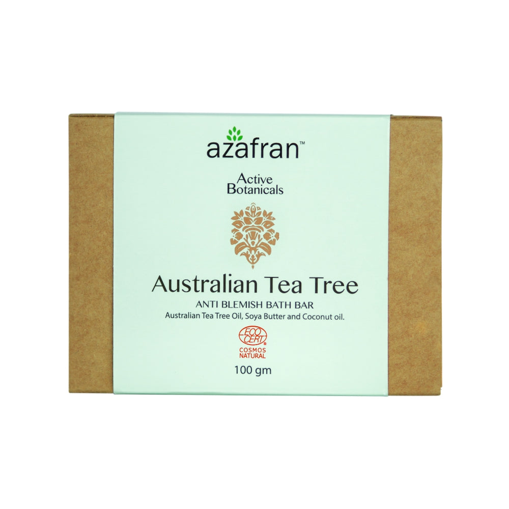 Organic Australian Tea Tree Anti-Blemish Bath Bar -100gm