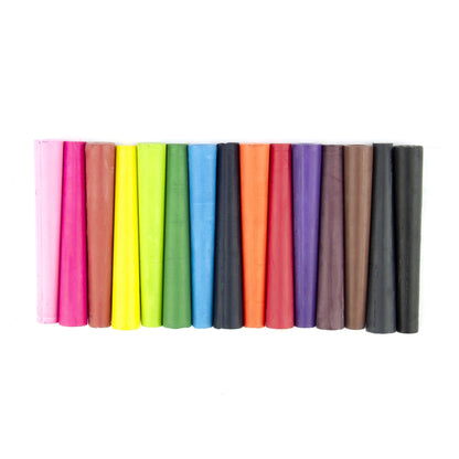 Organic Pencil Crayons, 15 colors -1Nos.