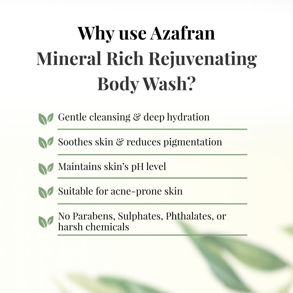 Organic Mineral Rich Rejuvenating Body Wash 100GM