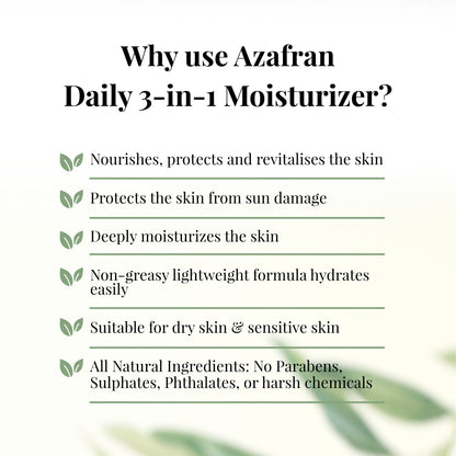 Organic Daily 3-in-1 Moisturizer 50GM