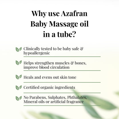 Organic Baby Massage oil 100GM