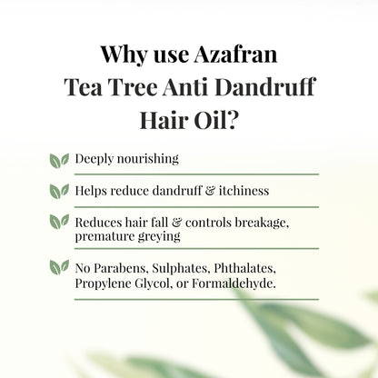 Tea Tree Anti Dandruff Hair Oil 100GM