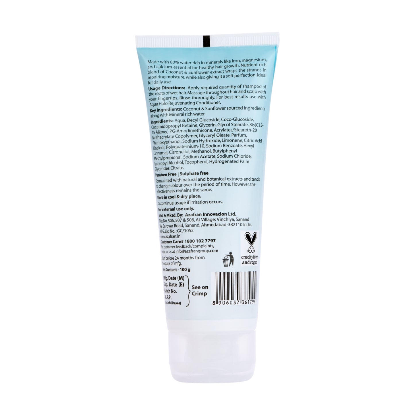 Aqua Halo Scalp Rejuvenating Shampoo 100GM