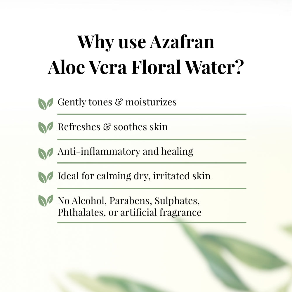 Organic Aloe Vera Floral Water 200ML