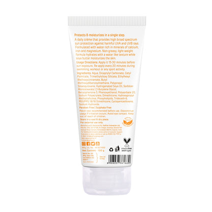 D'fend SPF 30 Non-toxic plant-based sunscreen 100GM