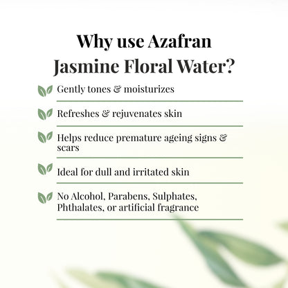 Organic Jasmine Floral Water 200ML