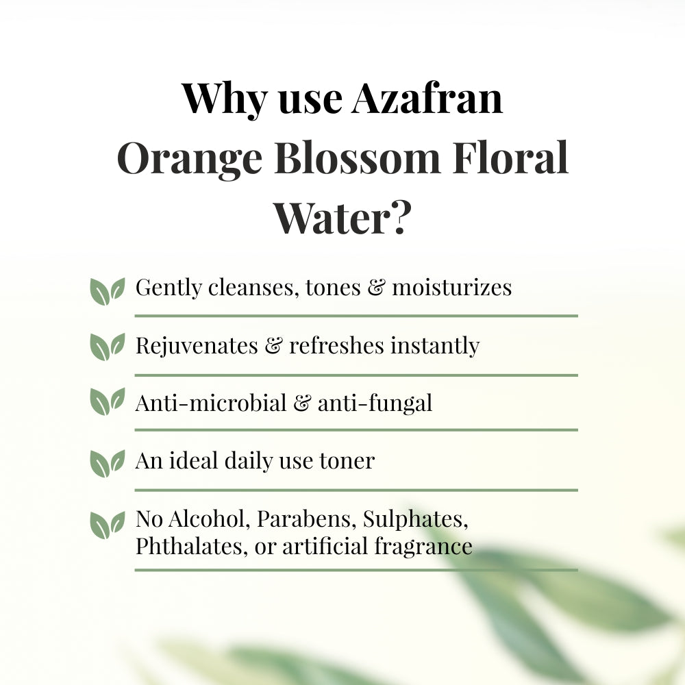 Organic Orange Blossom Floral Water 200ML