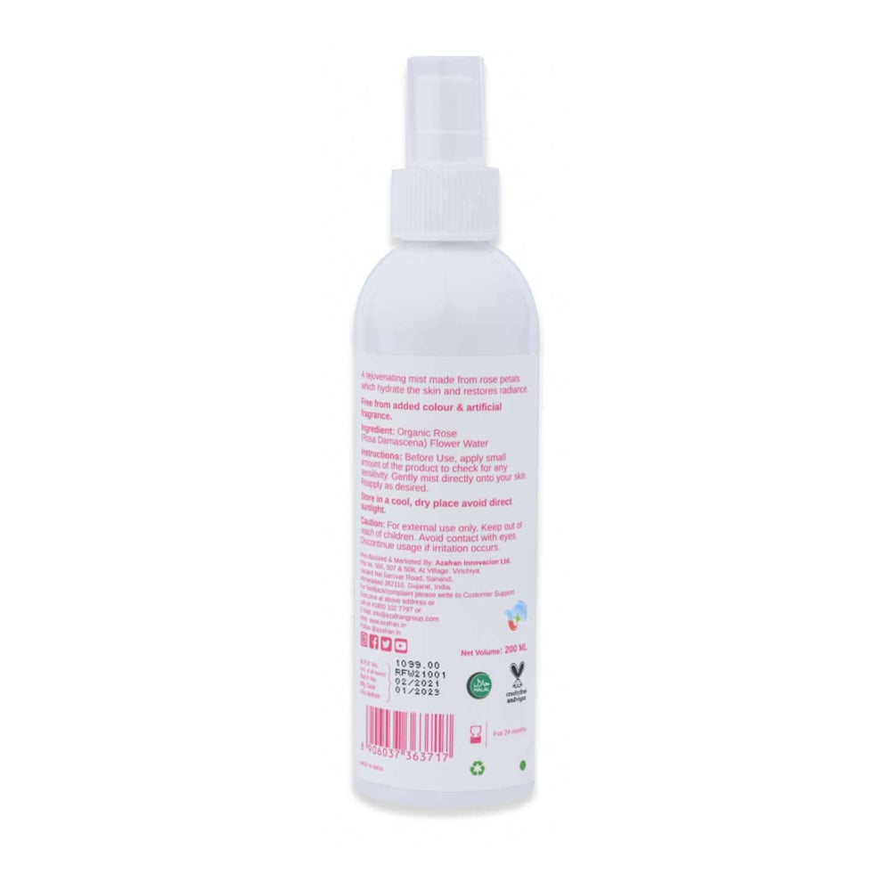 Organic Rose Floral Water 200ML