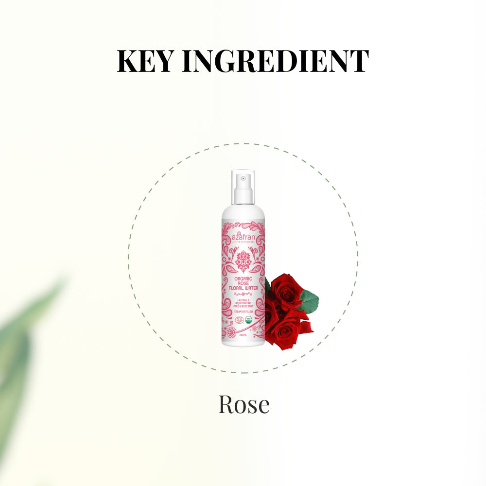 Organic Rose Floral Water 200ML